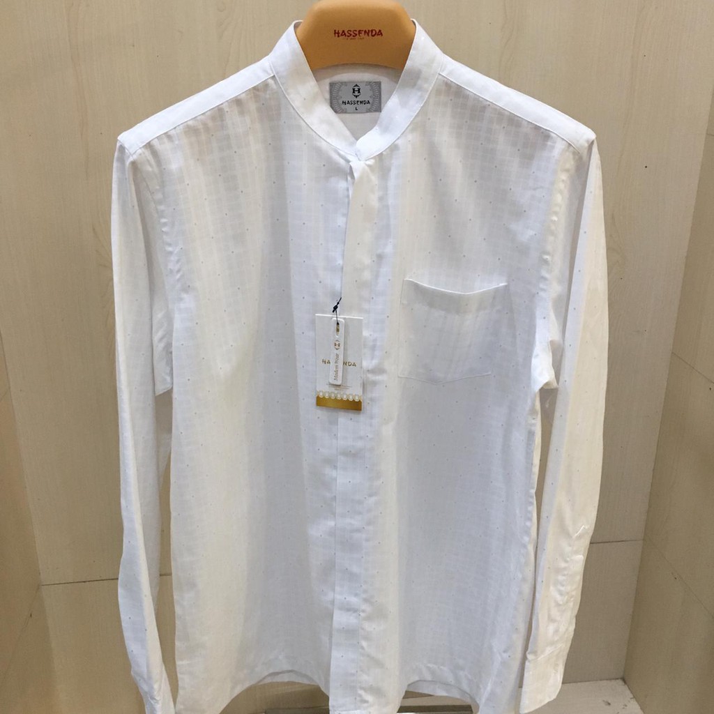 KokoLengan Panjang Hassenda / Baju Pria Koko / Baju Muslim Murah