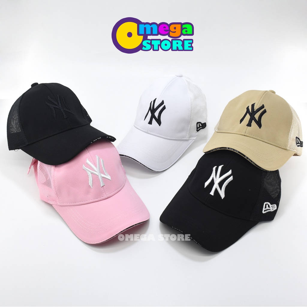 Topi Baseball NY Jaring Topi Bisbol Pria Wanita Topi Distro Terbaru Topi Sport Korean Fashion - 255