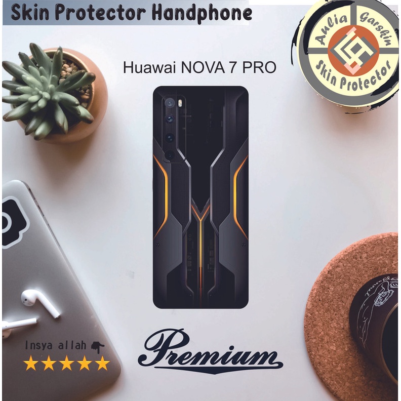 Dapat 2pcs Garskin HP Huawai NOVA 7 pro Motif ow - Free Custom Motif Via Chat