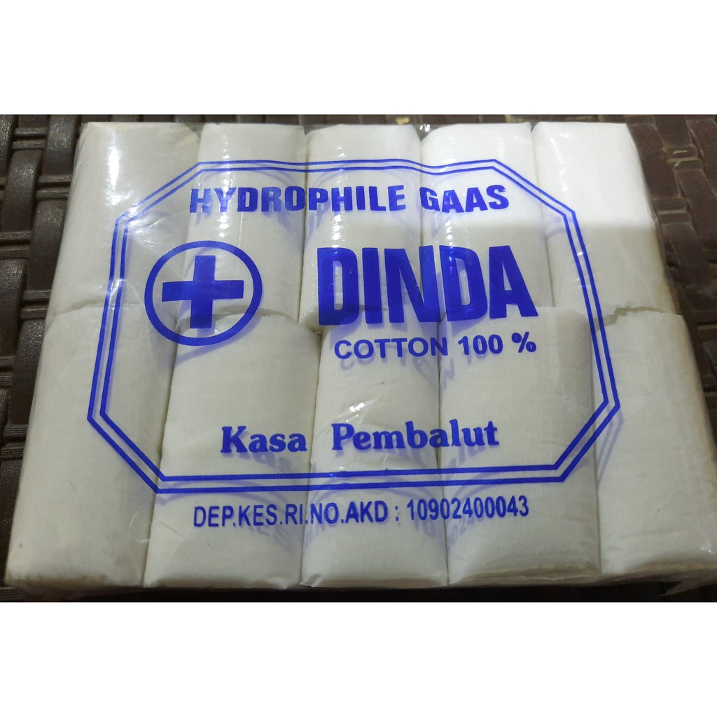 Kassa Steril / Verban /  Dinda Kasa Perban Luka 16x16 isi 16 Lembar | Kasa P3K