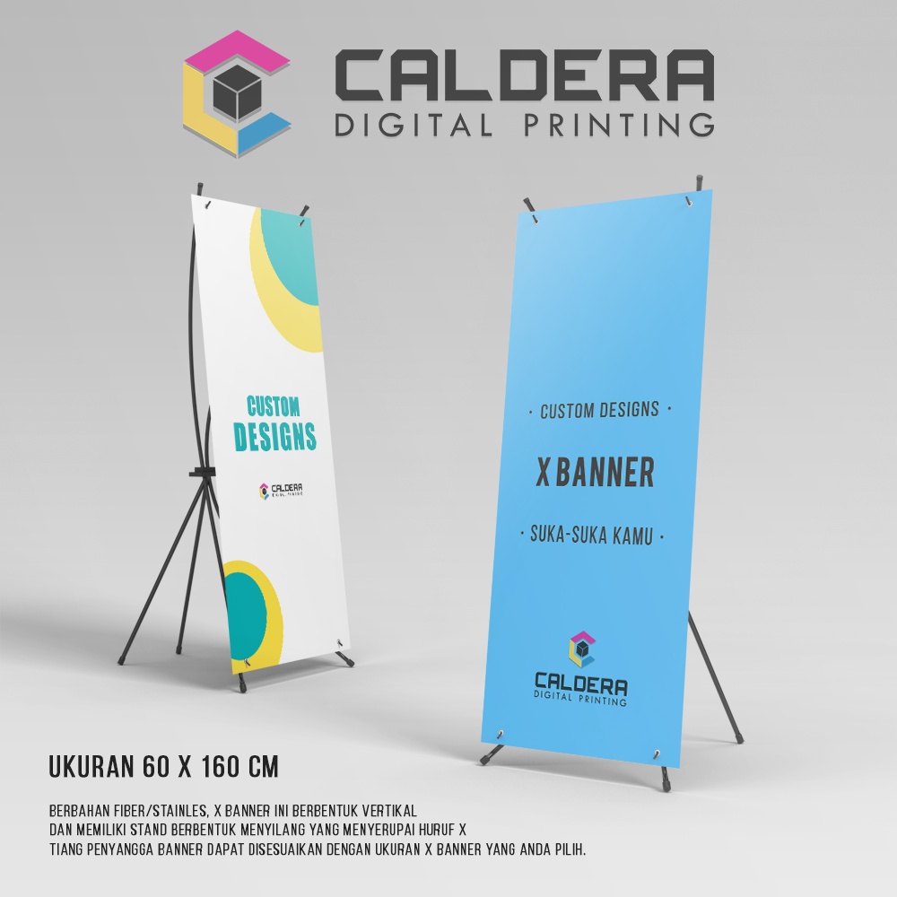 

Caldera Digital Printing Cetak X Banner Custom Premium