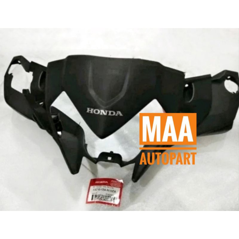 Set Illust Handle Front Cover Batok Lampu Depan Supra GTR 150 53210K56N10ZA Asli