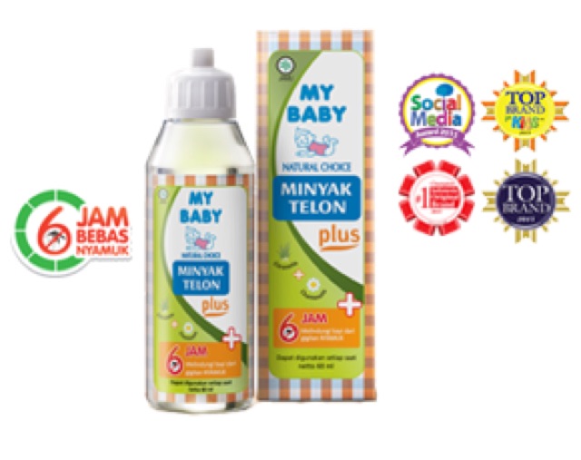 My Baby Minyak Telon Plus 60ml/90ml / Mybaby Minyak Telon