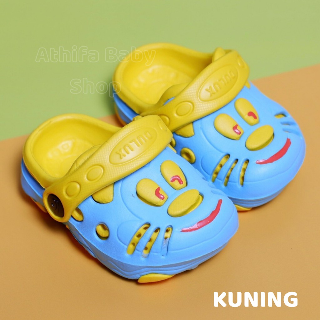 Sepatu Sandal Baim Anak Laki Usia 6 Bulan 1 2 3 Tahun Size 19-24 Sendal Slop Eva Balita Bayi Cowok