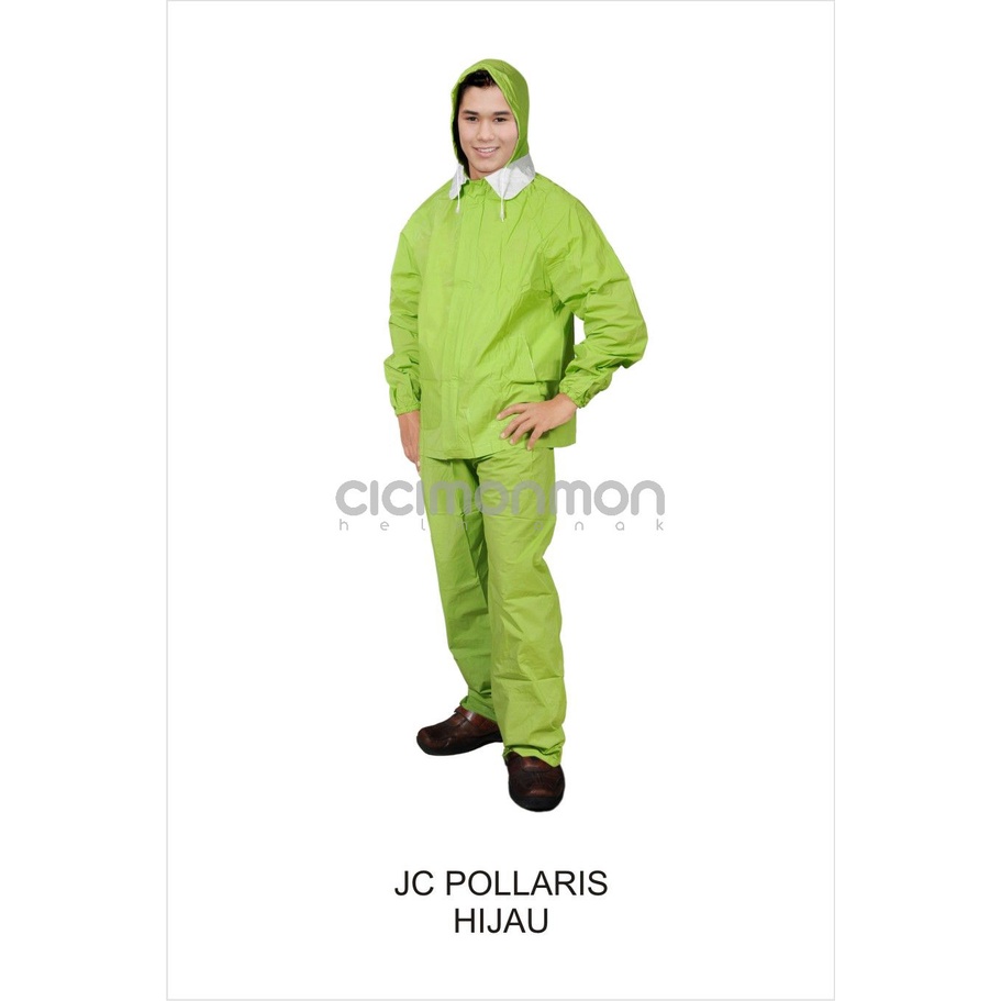 Jas Hujan Jaket + Celana Set Polaris POLLARIS