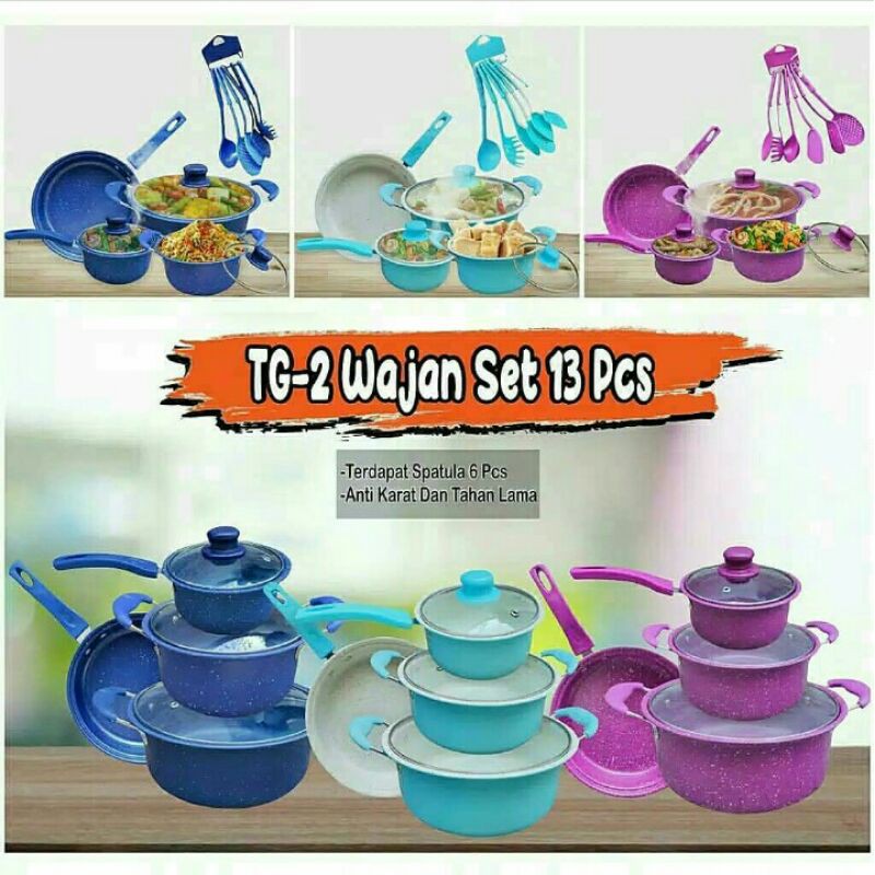 Set panci marble
