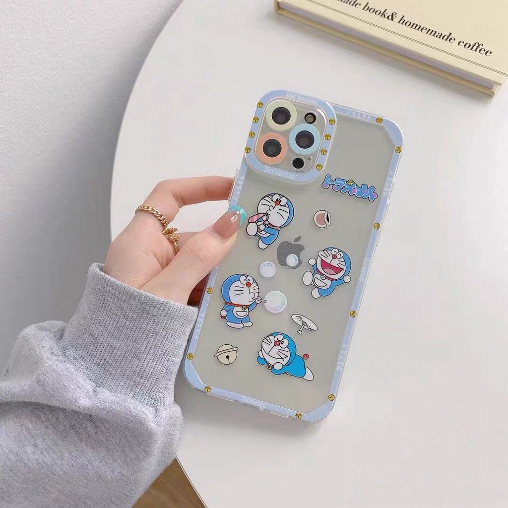 FH26 Softcase Protection case Doraemon Xiaomi Redmi 9 Prime 9A 9i 9C 9T Note 8 Pro 9 Poco M3 X3 Pro, Samsung A02/M02 A02s/M02s A10 A10s A11/M11 A12 A20/A30/M10s A20s A21s A50 A50s A30s J2 Prime