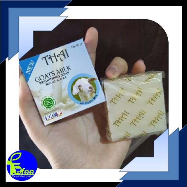 [IMPORT] - Thai Goats Milk - THAI Goats Milk Soap 50gr - Sabun Susu Kambing