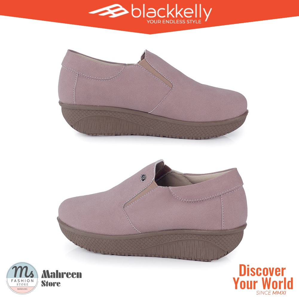 Sepatu Wanita Sepatu Slip On Kasual Wanita Original Blackkelly | BCL 650