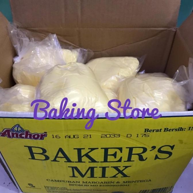 

(BISA COD) Anchor Bakers Mix Butter Blend 1kg TERPERCAYA Kode 494