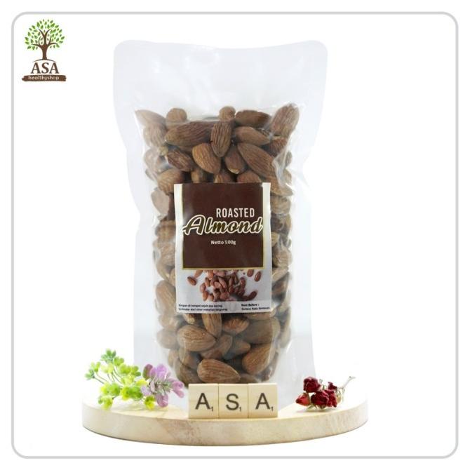 

ROASTED ALMOND/KACANG ALMOND PANGGANG 500 GRAM