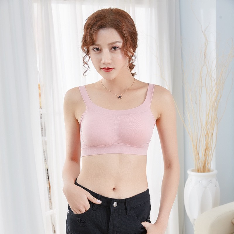 *ALIBABA1688* Bra Wanita Model Tanpa Kawat Dengan Bahan Halus dan Sexy