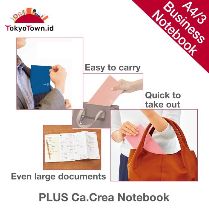 

PLUS Notebook Ca.Crea Japanese Premium Quality # traveler's notebook