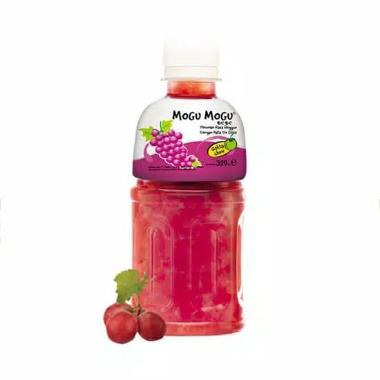 

Minuman Mogu Mogu Nata De Coco 330ml 2 varian rasa anggur - leci