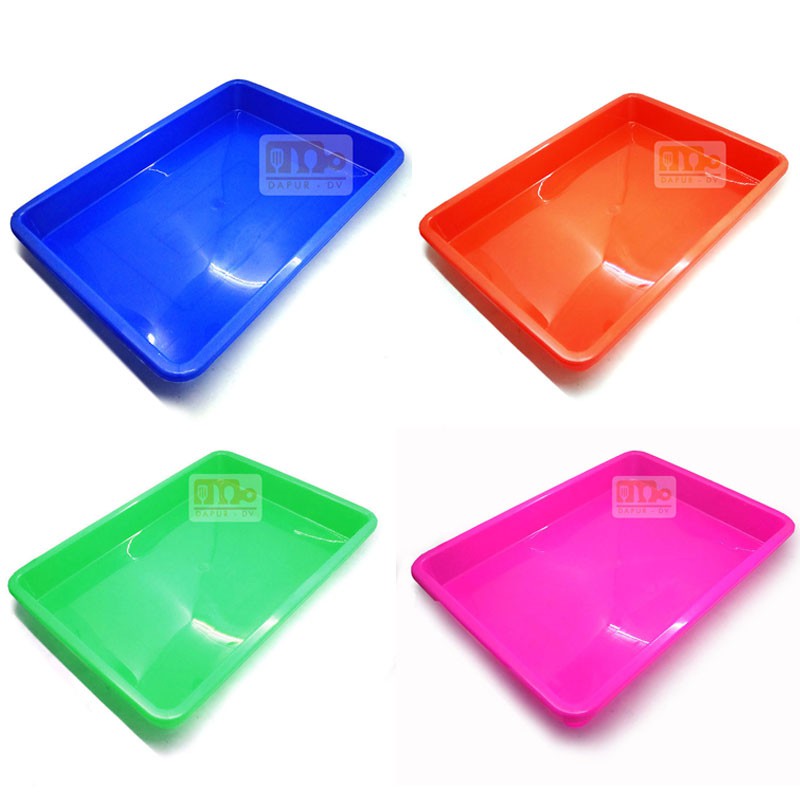 Nampan Plastik Jumbo Sonata 51 x 36 x 7 cm - Random Colour