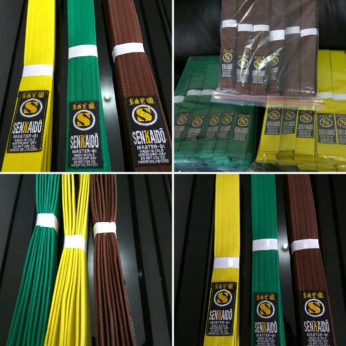 sabuk karate senkaido obi kyu kempo jutsu