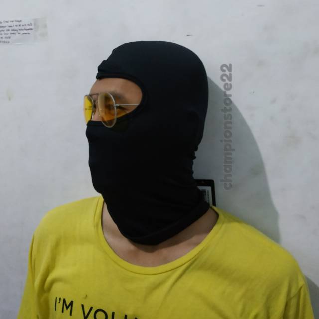 Masker Balaclava maguno premium quality masker ninja Full face warna hitam coklat Tan dan light grey