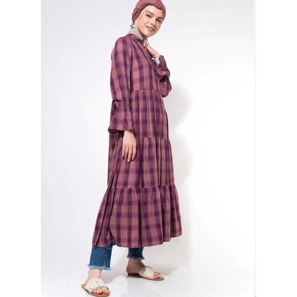 ALEZA - tivani dress purple