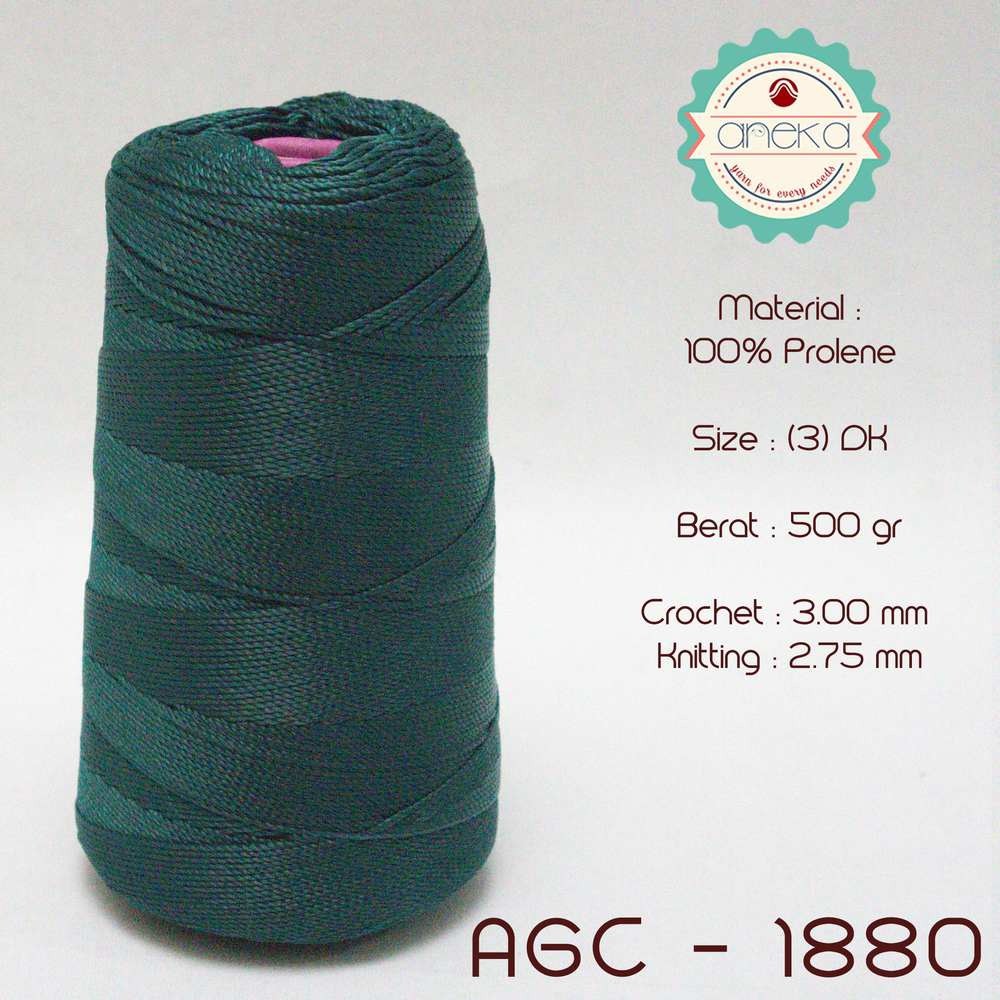 Benang Rajut Anggrek Cones / Nylon PP Yarn - 1880