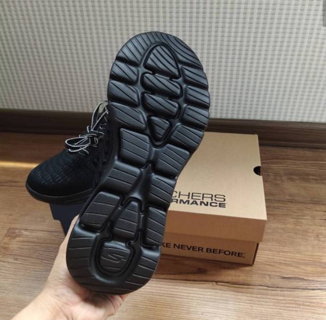 SKECHERS GO WALK 5 TALI MAN / SEPATU SKECHERS PRI + LENGKAP BOX