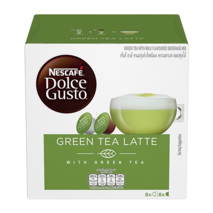 

Nescafe Dolce Gusto NDG Green Tea Latte Capsule / Kapsul Kopi