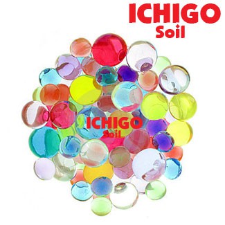 ICHIGO SOIL HYDROGEL WATER BEADS EDUKASI ANAK DEKORASI SLIME