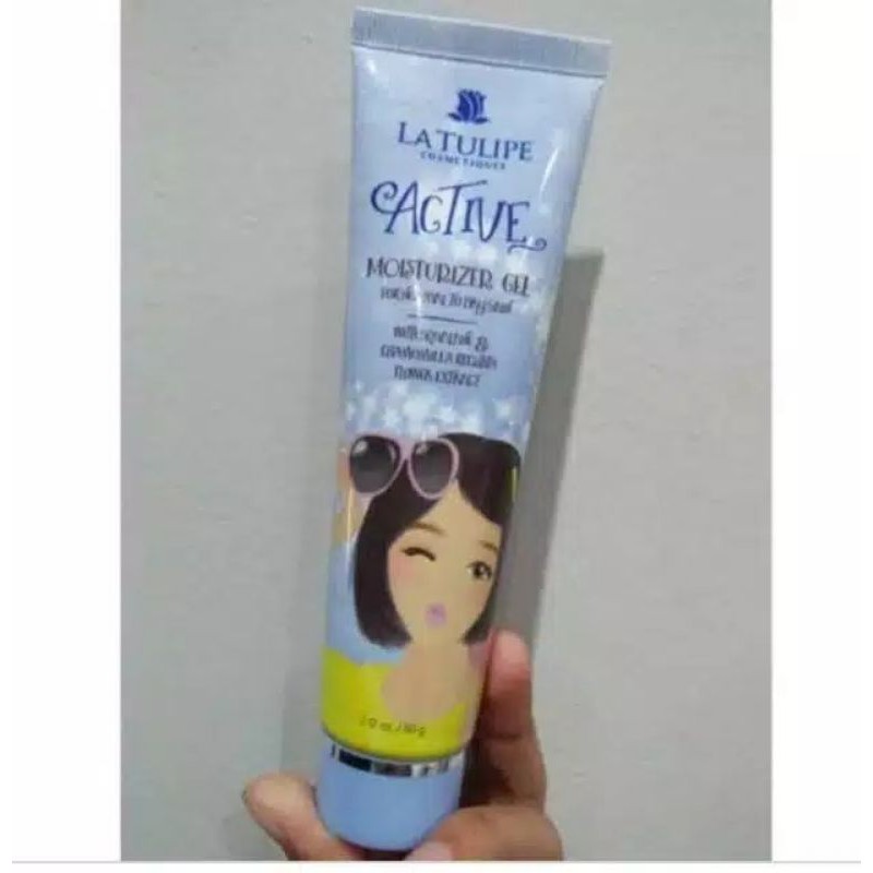 moisturizer gel latulipe / pelembab glowing latulipe