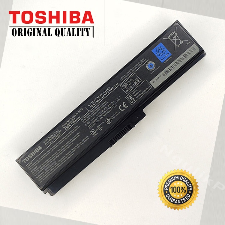 Baterai Battery ORIGINAL Laptop Toshiba Satellite P750 P770 P775 L730 L770D PA3817U