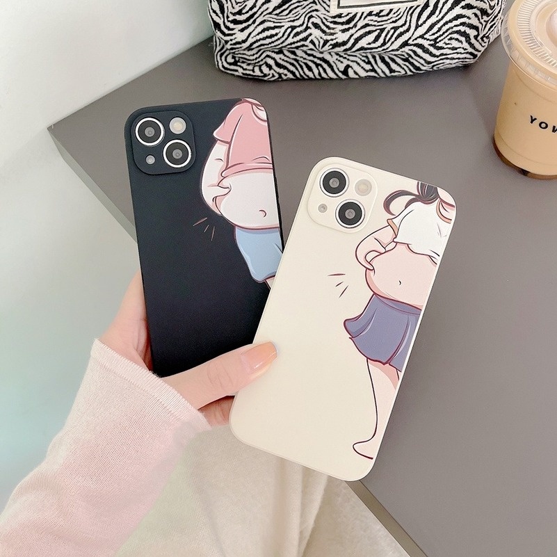 Soft Case Silikon TPU Shockproof Cover IPhone 14 11 12 13 Pro Max Xr X Xs Max Se 2020 7P 8P 7 8 6 6S Plus 13 12 Mini