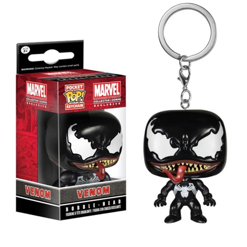 Funko POP Action Figure Alien vs Gantungan Kunci Boneka Action Figure Predator Cyborg Venom Jack Bahan PVC Untuk Hadiah