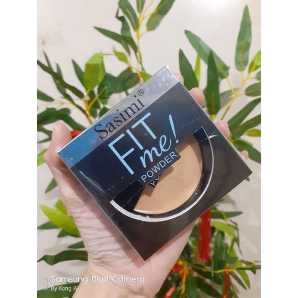 Bedak Padat 2in1 2 Way Compact Powder Bedak Basah Kosmetik Wajah Make Up Makeup