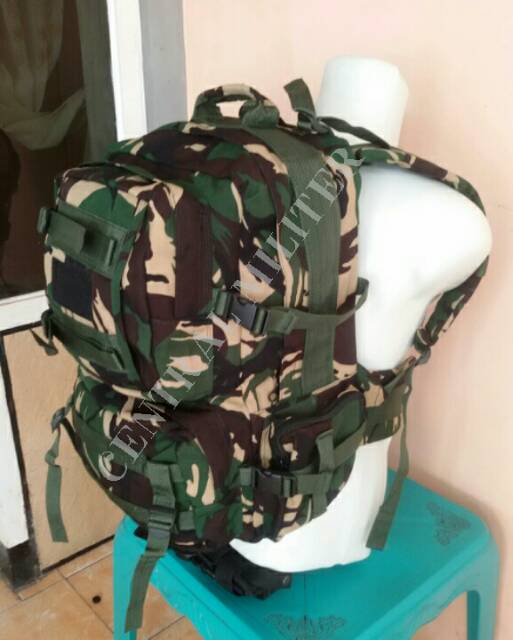 Ransel Libanon Besar Loreng Malvinas/ Tas Punggung/ Ransel Loreng
