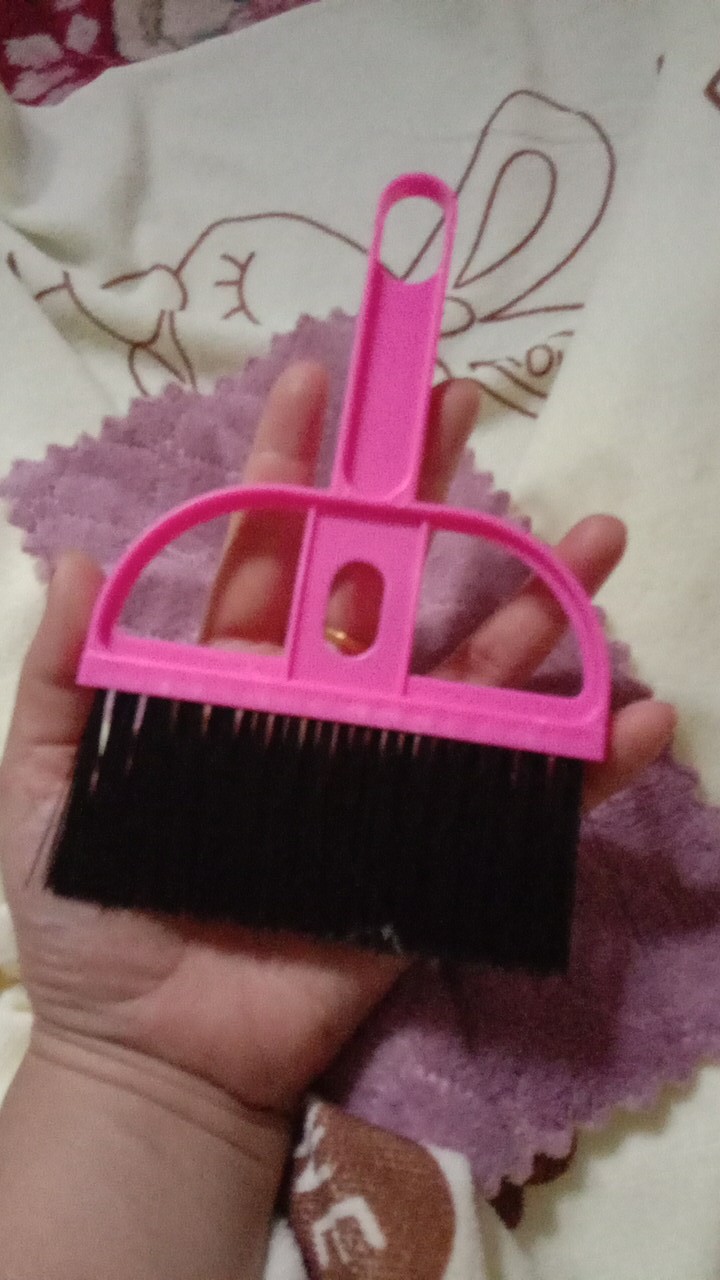 Xoq - Sapu Pengki Set Mini Serbaguna - Dustpan Mini Set Serbaguna 2 In 1