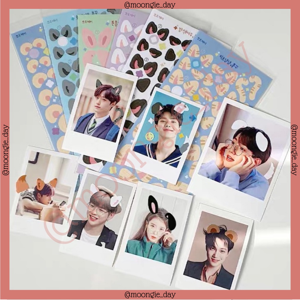

1 LEMBAR STIKER TEMA TELINGA EKOR KUCING RUBAH FOX CAT EAR TAIL BULLET JURNAL POLAROID DECO POCA DIY DIARY LUCU MURAH [ 004 ]
