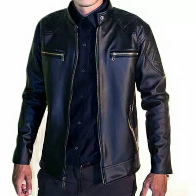 JAKET PRIA Trend Laki Laki Cowok Abu Hitam Merah Kombinasi Modis Trendy COUGLE!!! F671!!