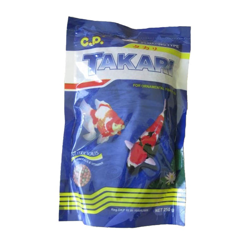 Makanan Ikan Koi dan Ikan Hias Takari 250gr