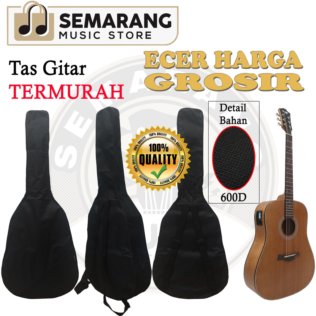 Tas Gitar Akustik dan Jumbo / Softcase Gitar Akustik dan Jumbo Bahan Kuat