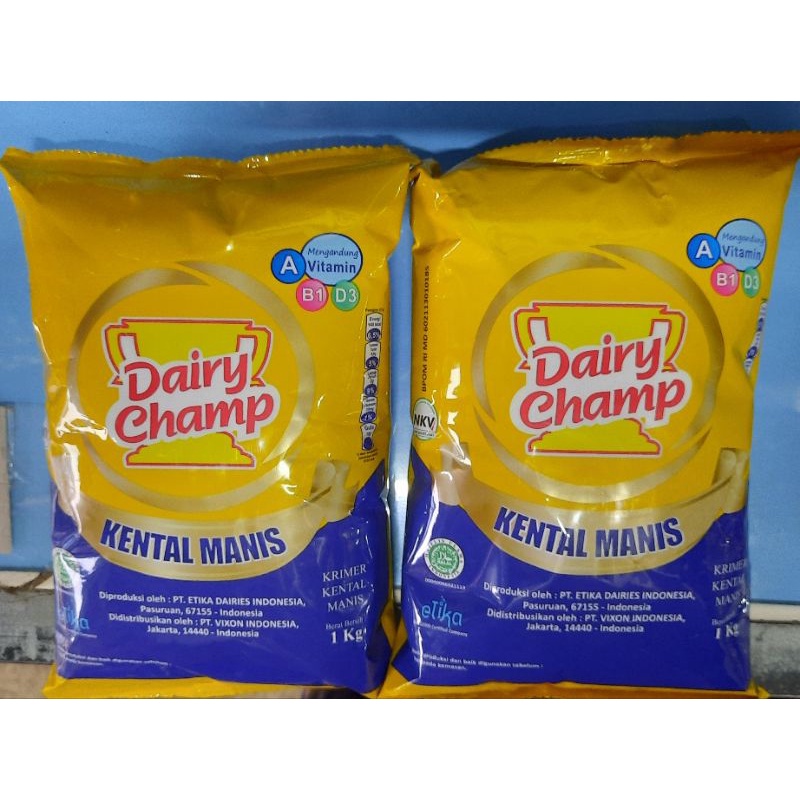 

SUSU KENTAL MANIS DAIRY CHAMP 1KG