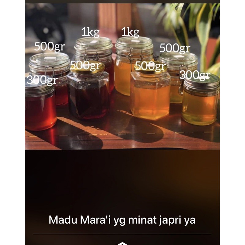 

madu import arab kental