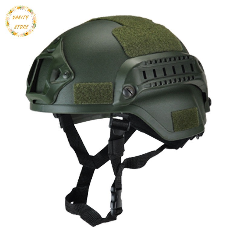 AGEN Helm Tactical MICH 2000 Militer Pelindung Kepala dengan Kamera Night Vision untuk Paintball