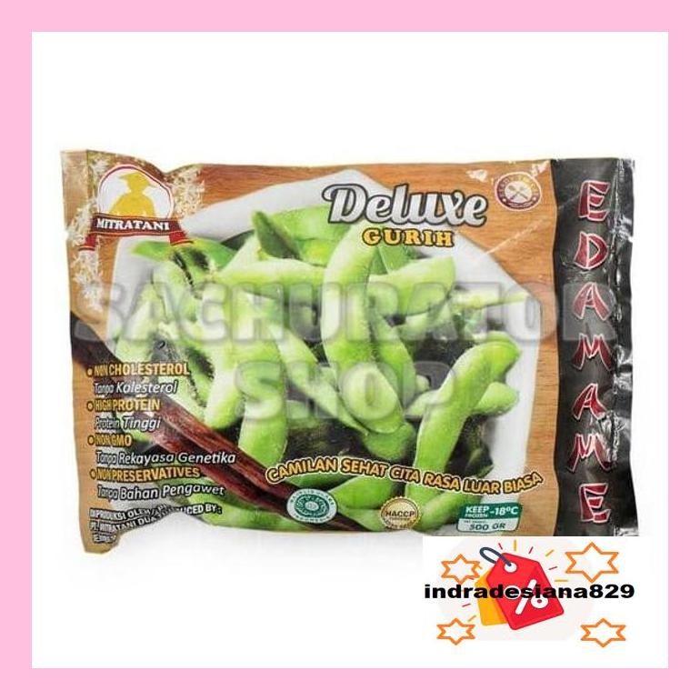 

T4Tkind Mitratani Mitra Tani Frozen Fresh Edamame Gurih Asin Salted Segar Beku Sotydr4