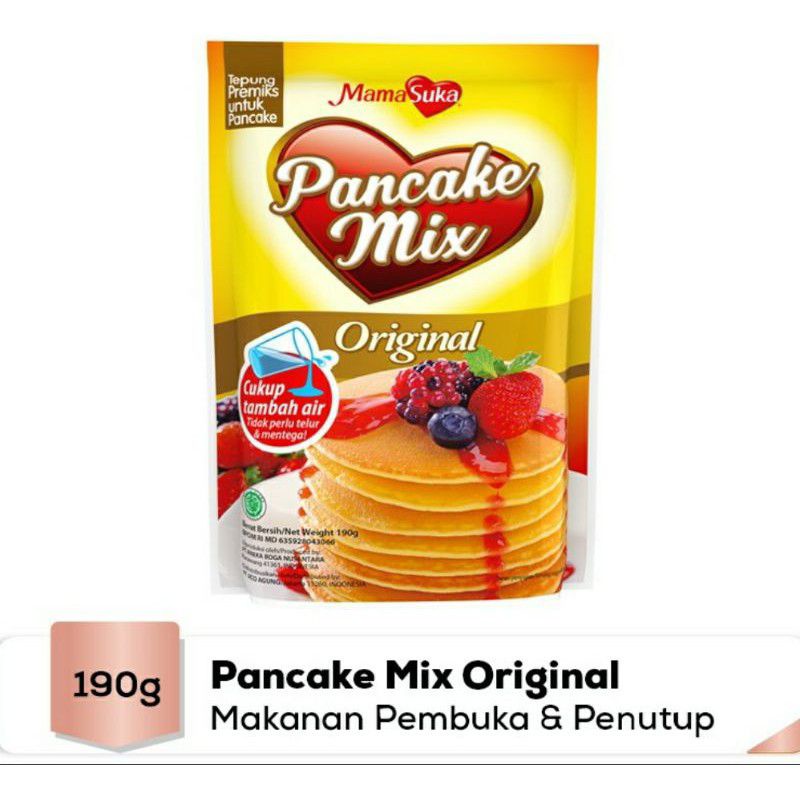 

Mamasuka Pancake Mix Original 190gr