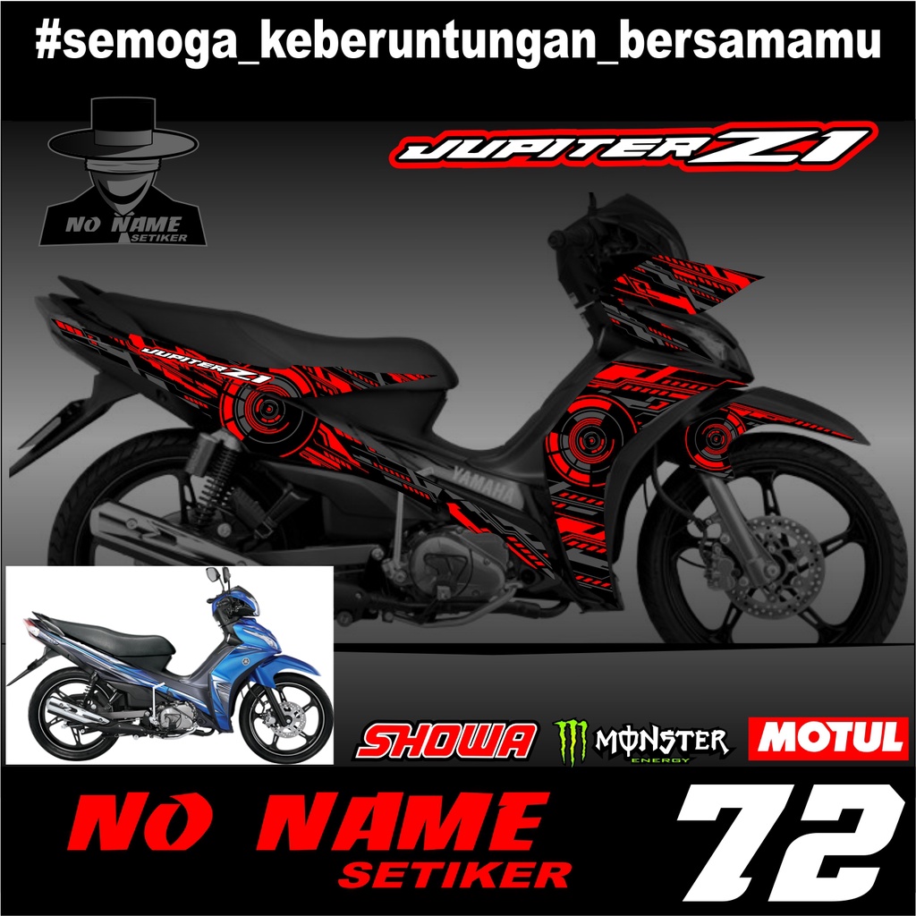 Striping JupiterZ1(72)2012-2020 stiker sticker setiker