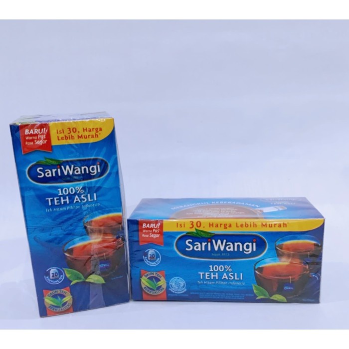 

Sariwangi Teh Celup Hitam 1.85 G isi 50 - Black Tea, Teh Hitam, Teh