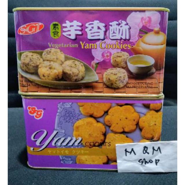 

YAM cookies / roti keladi malaysia exp terbaru