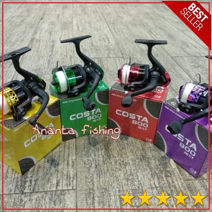 Gulungan Pancing Spining Next Costa Reel Kerekan Senar Pancing Mini