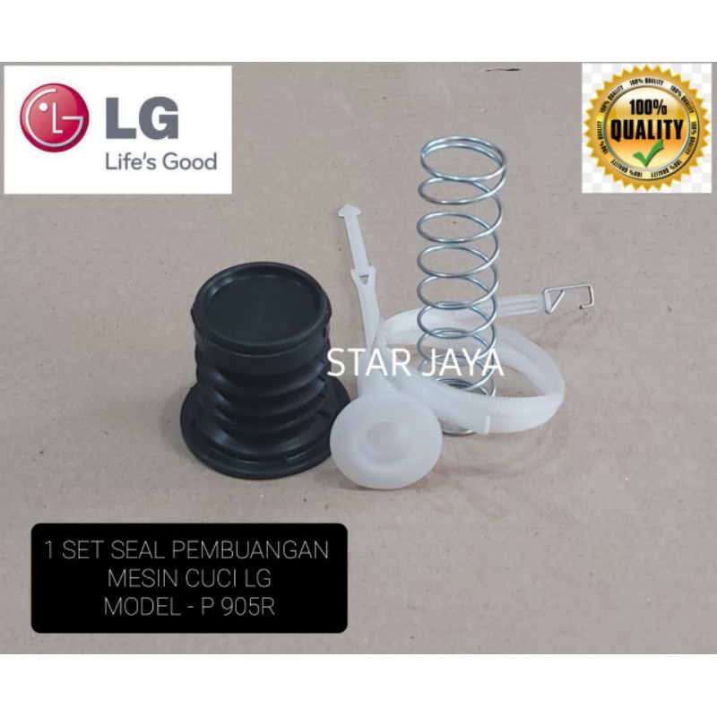 Seal karet pembuangan mesin cuci LG P 905R