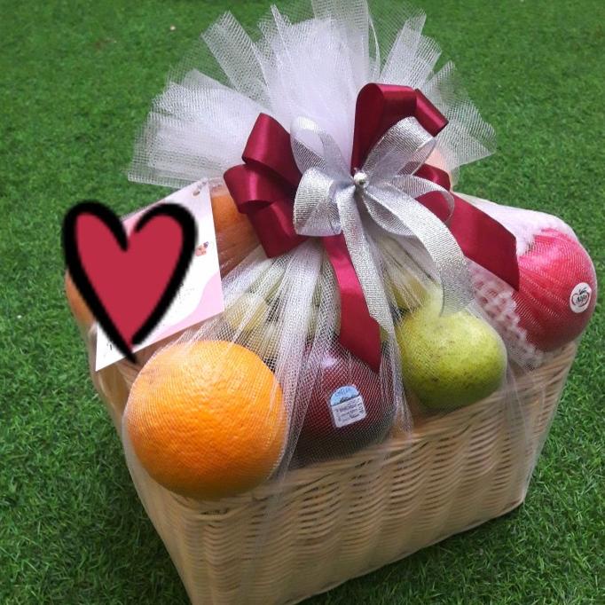 

READY COD Golden Hampers / Hampers Buah / Parcel Buah / Parcel Buah Segar BERKAH