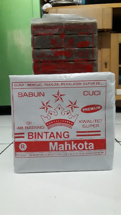 1 Ball Isi 6 Pack Sabun Mahkota Bintang Premium Original Langsung Dari Pabrik