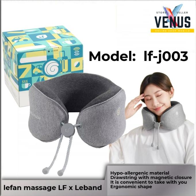 LF Lefan Neck pillow u-shaped Massage - Bantal traveling Pillow
